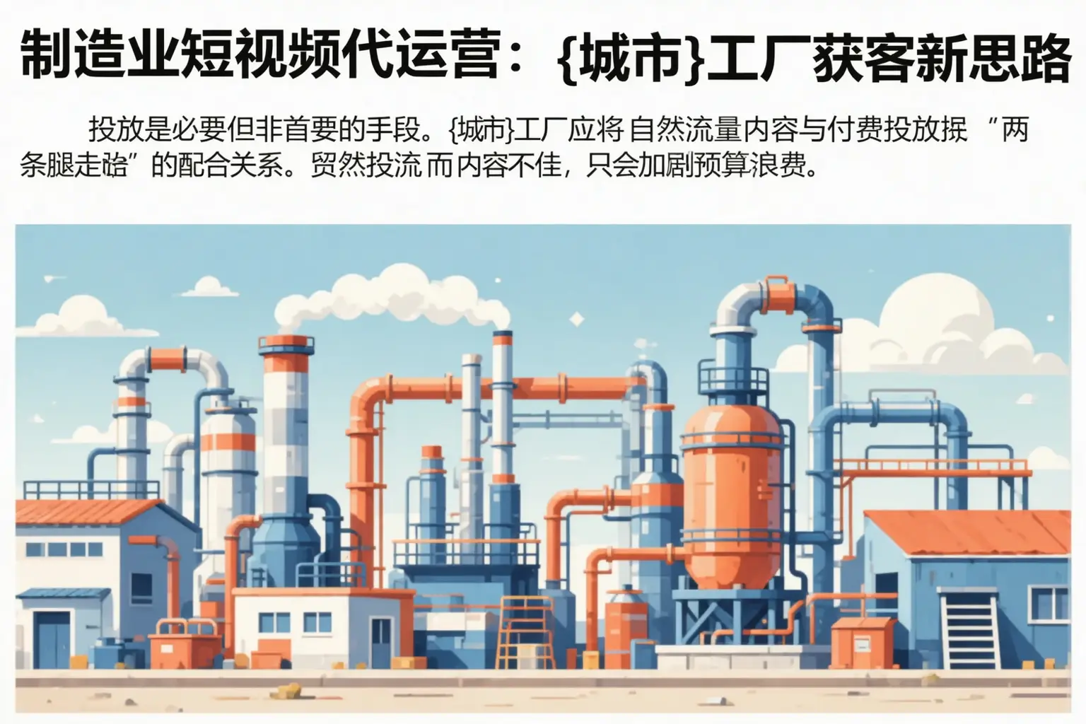 制造业短视频代运营:广东工厂获客新思路